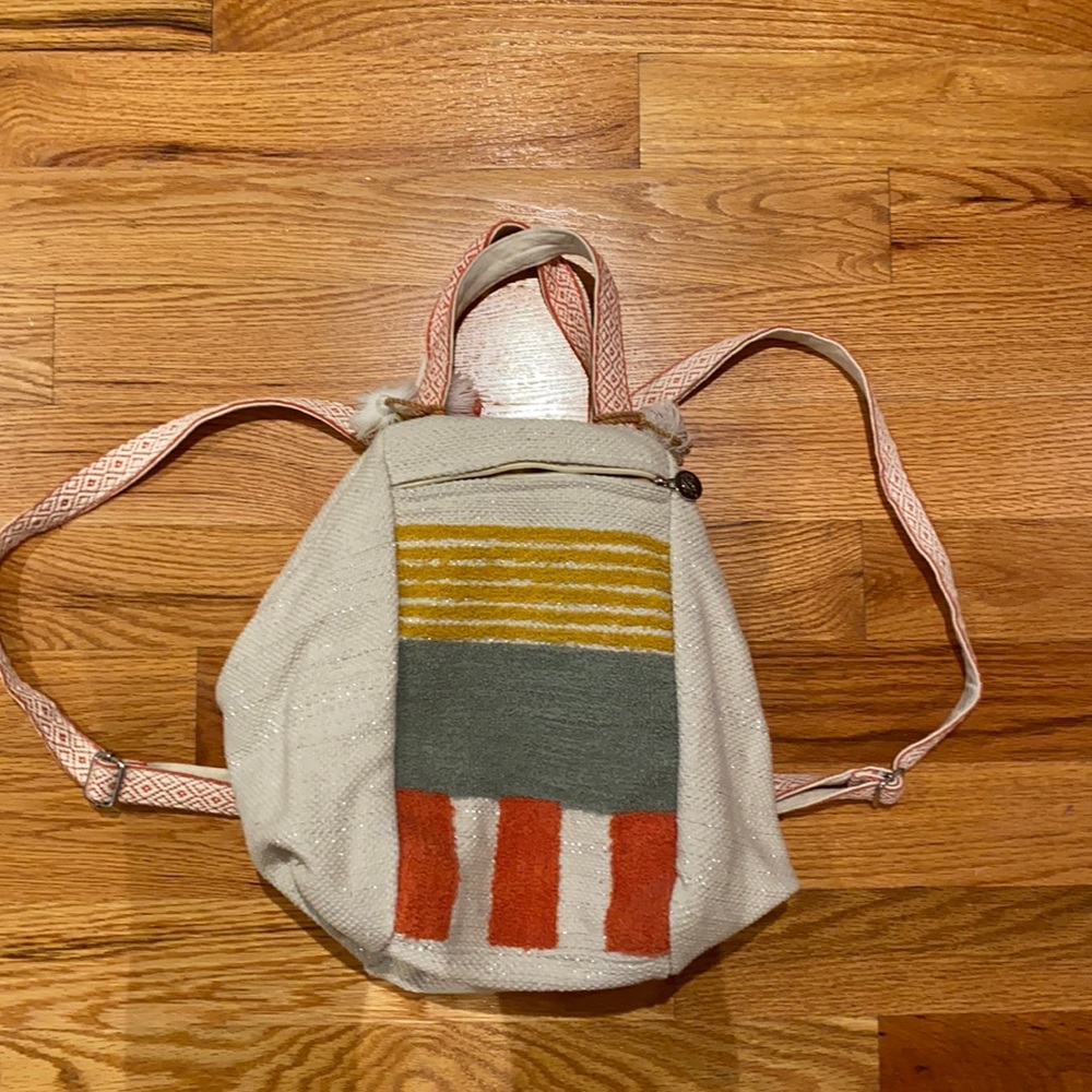 America and beyond boho backpack convertible tote
